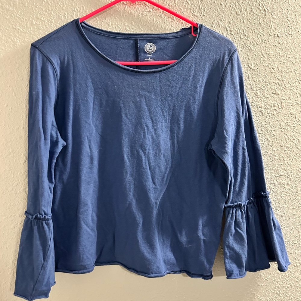 NWOT Blue Top